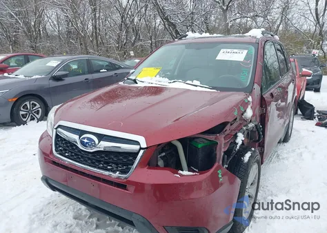 2015 Subaru Forester 2.5I Premium from USA, damaged, VIN JF2SJADC9FH575337